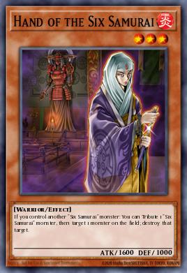 Mão dos Seis Samurai — The Duelist Genesis: Special Edition EN085