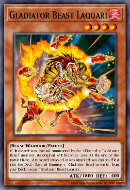 Besta Gladiadora Laquari — Maze of the Master EN067