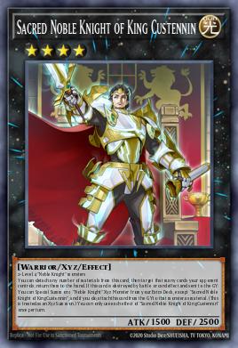 Nobre Cavaleiro Sagrado do Rei Custennin — Cybernetic Horizon Special Edition EN089
