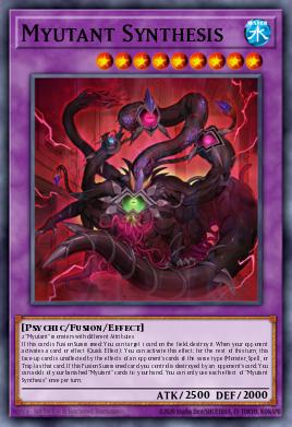 Síntese Miutante — Phantom Rage Premiere! promotional card EN090