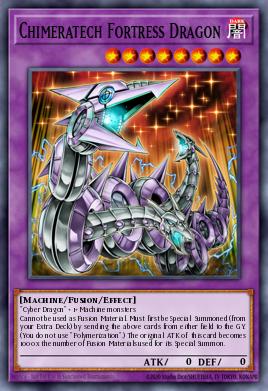 Dragão Fortaleza Quimeratech — Duelist Saga EN065
