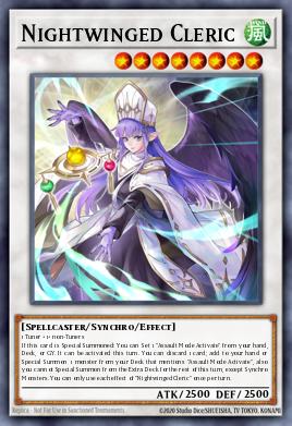 Nightwinged Cleric — Burst Protocol EN038