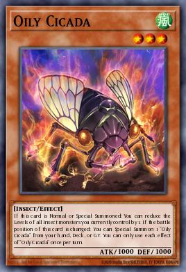 Oily Cicada — Battles of Legend: Crystal Revenge EN027