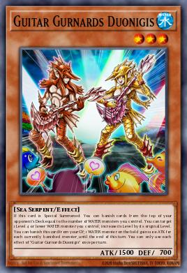 Duonigis Bacamartes Guitarristas — Blazing Vortex Premiere! promotional card EN034