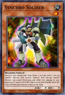 Synchro Soldier — Starstrike Blast Sneak Peek Participation Card EN012