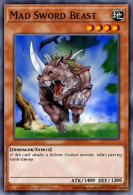 Besta Louca da Espada — Starter Deck: Kaiba Evolution 022