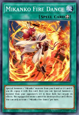 Mikanko Fire Dance — Amazing Defenders EN030