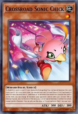 Crossroad Sonic Chick — Legendary 5D's Decks ENY03