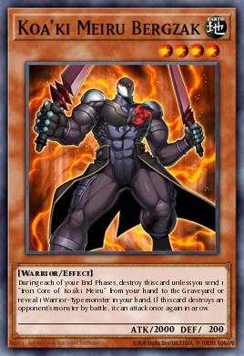 Koa'ki Meiru Bergzak — The Shining Darkness Sneak Peek Participation Card EN099