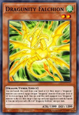 Dragunity Falchion — Battles of Legend: Glorious Gallery EN012