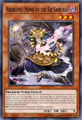 Anarchist Monk of the Six Samurai — 2025 Mega-Pack Tin EN245
