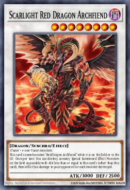 Incandescente Dragão Vermelho Arquidemônio — Duel Devastator EN013