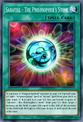 Sabatiel - A Pedra Filosofal — Yu-Gi-Oh! Advent Calendar (2019) EN006