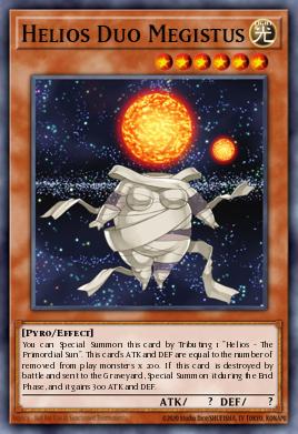 Helios Duo Megistus — Yu-Gi-Oh! Ultimate Masters: World Championship Tournament 2006 promotional cards EN003
