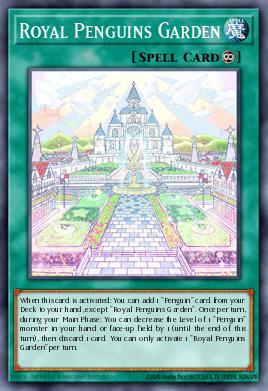 Jardim do Pinguim Real — Burst of Destiny EN063