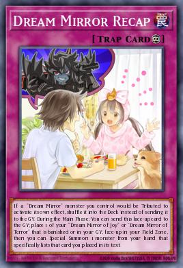 Relato do Espelho Onírico — Blazing Vortex Premiere! promotional card EN077