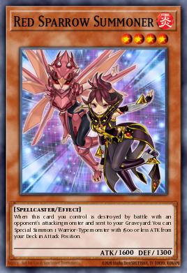 Invocadora do Pardal Vermelho — Super Starter: Space-Time Showdown EN018