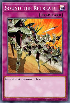 Sound the Retreat! — Photon Shockwave Sneak Peek Participation Card EN077