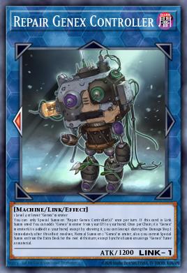 Repair Genex Controller — Battles of Legend: Terminal Revenge EN010