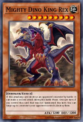 Mighty Dino King Rex — Duelist Nexus EN008