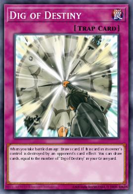 Escavar o Destino — Yu-Gi-Oh! The Dark Side of Dimensions Movie Pack: Gold Edition EN022