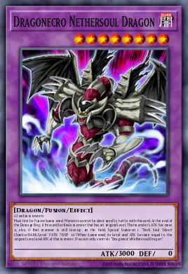 Dragão Draconecro Alma-Infernal — Premium Gold EN015