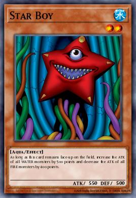Menino Estrela — Structure Deck: Fury from the Deep EN006