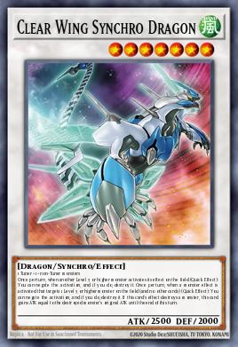 Dragão Sincro de Asas Transparentes — Legendary Arc-V Decks ENS24