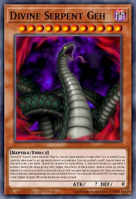Serpente Divina Geh — Cybernetic Horizon Special Edition EN092