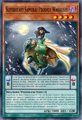 Superheavy Samurai Prodigy Wakaushi — Cyberstorm Access EN006
