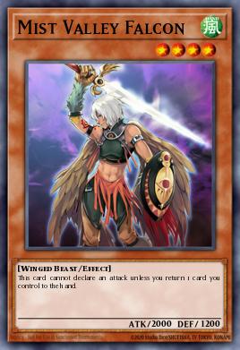 Falcão do Vale das Névoas — Dragunity Legion Structure Deck EN012