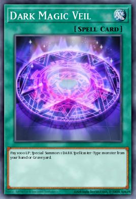 Véu do Mago Negro — Yu-Gi-Oh! The Dark Side of Dimensions Movie Pack: Gold Edition EN019