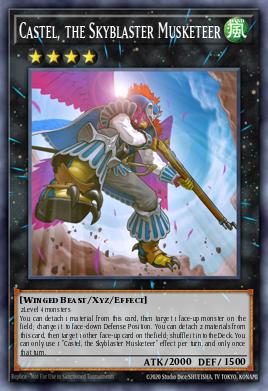 Castel, o Mosqueteiro Destruidor Celeste — Duel Devastator EN018
