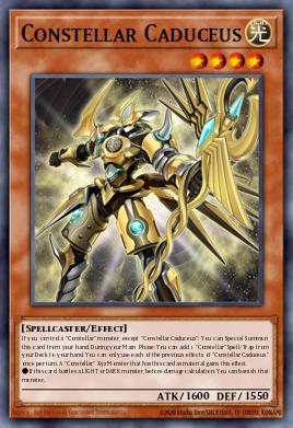 Constelar Caduceu — Blazing Vortex Premiere! promotional card EN022