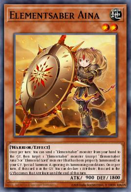 Sabrelemento Aina — Flames of Destruction Special Edition EN019