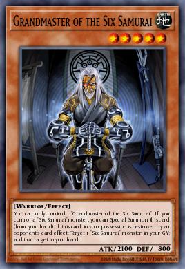 Grão-mestre dos Seis Samurai — Legendary Collection 2: The Duel Academy Years Mega Pack EN226