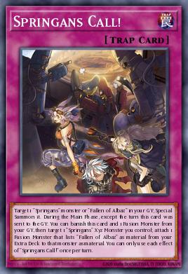 Chamado Springans! — Blazing Vortex Premiere! promotional card EN068