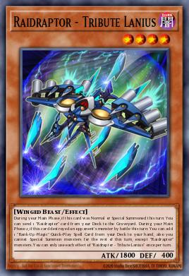 Ataqueraptor - Lanius Tributo — OTS Tournament Pack 24 EN018
