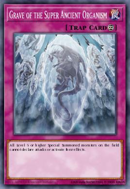 Túmulo do Organismo Super Antigo — OTS Tournament Pack 5 EN027