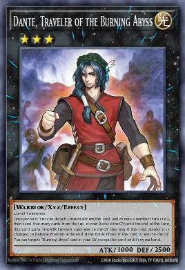 Dante, Viajante do Abismo Ardente — Legendary Hero Decks ENC39