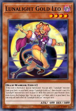 Lunalight Gold Leo — Legendary Arc-V Decks ENL11