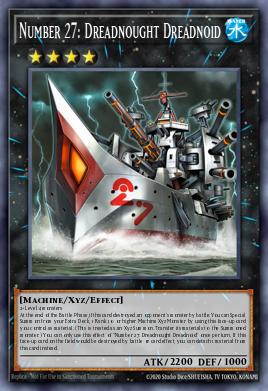 Número 27: Couraçado Couranoide — Duel Overload EN083