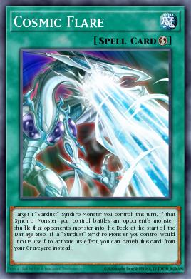 Chama Cósmica — Duelist Saga EN036