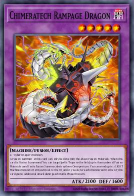 Dragão Enfurecido Quimeratech — Legendary Duelists: White Dragon Abyss EN019
