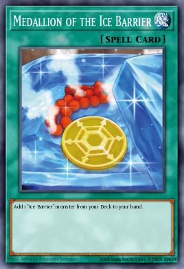 Medalhão da Barreira de Gelo — Structure Deck: Freezing Chains EN030