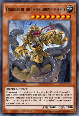 Vanguarda do Imperador Subterrâneo — Power of the Elements EN081