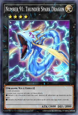 Número 91: Dragão Faisca-de-Relâmpago — Return of the Duelist: Special Edition EN098