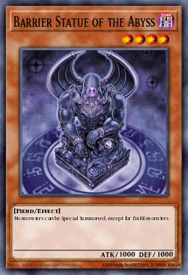 Estátua Barreira do Abismo — Maximum Gold EN111