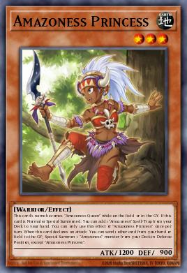 Princesa Amazoness — Legendary Duelists: Season 1 EN022