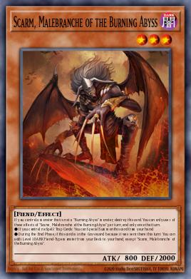 Scarm, Malebranche do Abismo Ardente — Battles of Legend: Glorious Gallery EN062